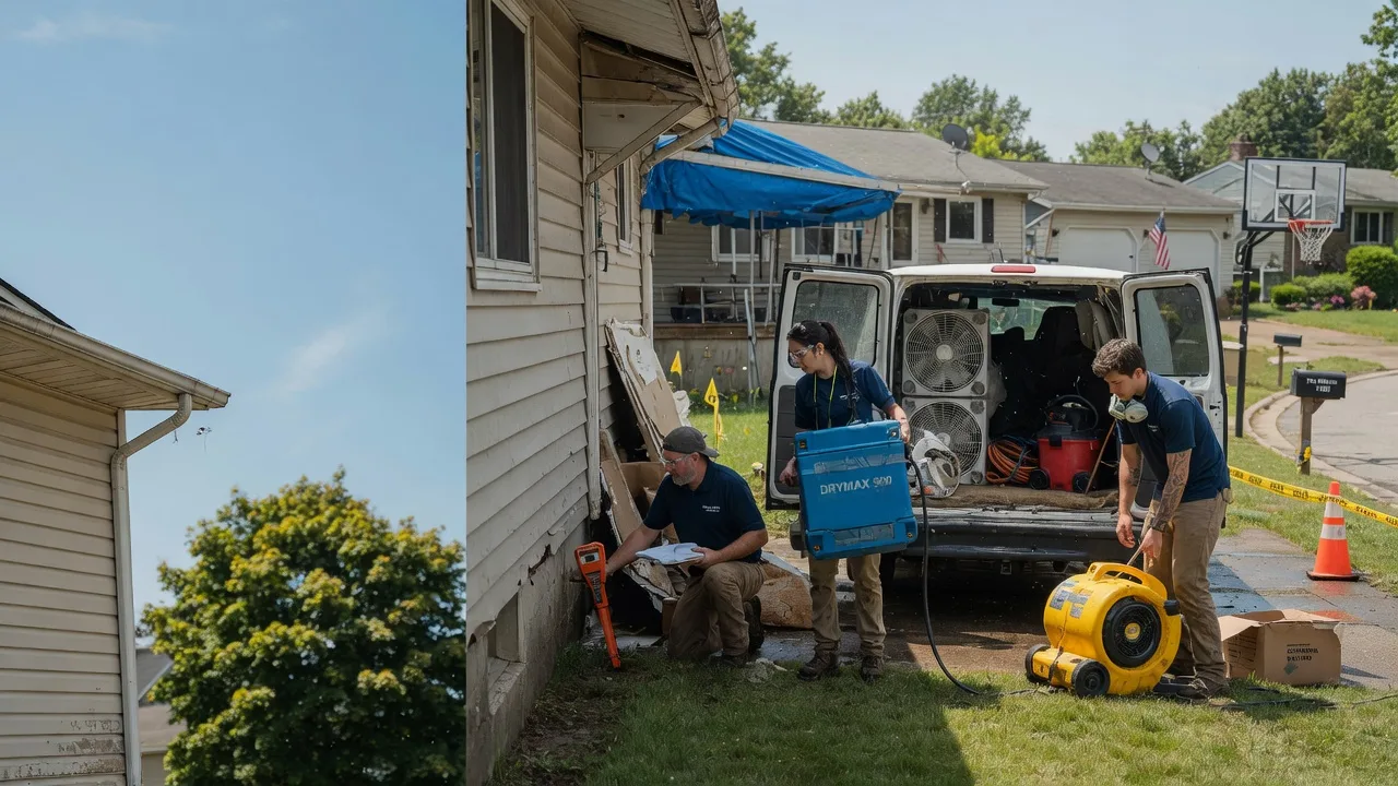 Ceiling Leak Cleanup in Willmar, MN near me
